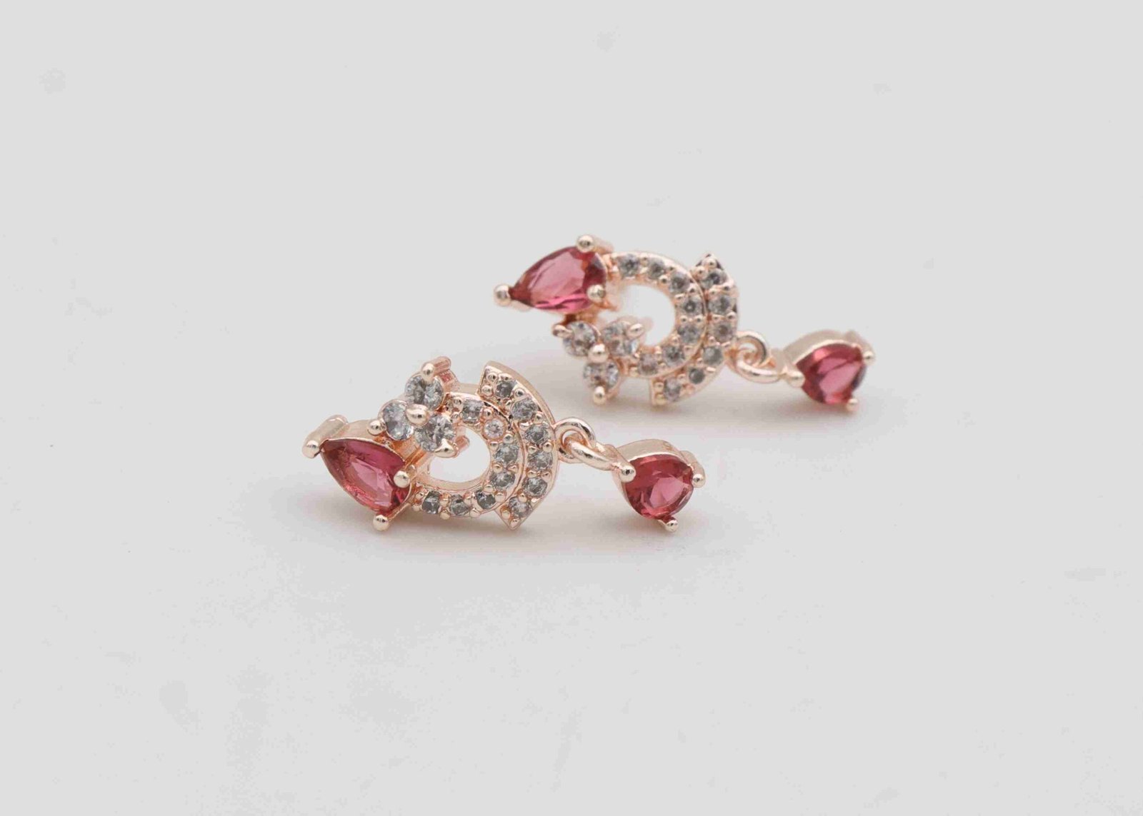 Pink AD Stylish Earrings